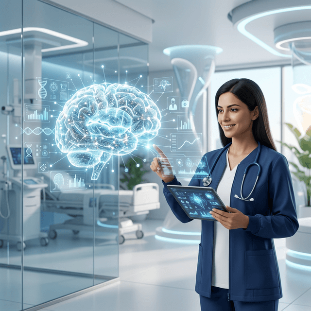AI-Assisted Healthcare Intelligence illustration